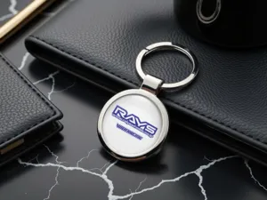 Rays Portachiavi Metallo Acciaio Premium Pro